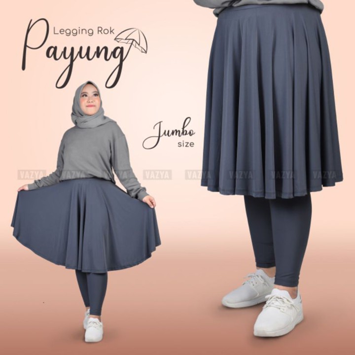 Leging Rok Swing Olahraga /Legging / Leging Rok Payung Jumbo