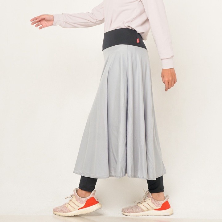 FBS Celana Legging Rok Panjang Dri-Fit Muslimah High Weist Olahraga Premium