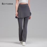 Reytorrm Legging Rok Celana Olahraga Wanita Highwaist Celana Cutbray Skirt Pant 