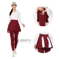 ZENITH Legging Rok Olahraga Senam Yoga Gym Highwaist