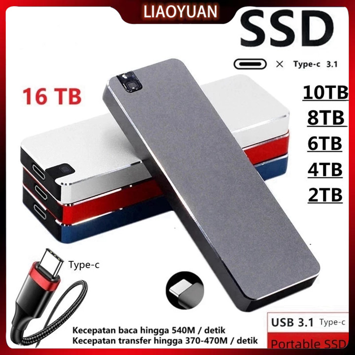 COD 24H Portable SSD Type-c USB3.1 hard drives 2TB 8TB 16TB Hardisk Eksternal Ha