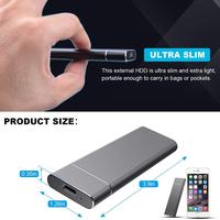 SSD 1TB 2TB 4TB External Mobile USB 3 Type C