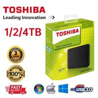 Toshiba Canvio Basic 4TB/2TB/1TB HD Hardisk Eksternal / SSD 