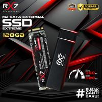 SSD M2 SATA EXTERNAL 128GB RX7 / ENCLOSURE M2 SATA + M2 SATA 128GB RX7