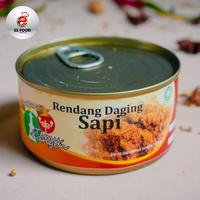 Rendang Daging Sapi Temu Kaleng Makanan Kaleng Ez Food Jogja