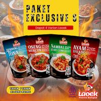 Paket Exclusive 8 | Rendang Ikan Tuna / Oseng Mercon / Ayam 