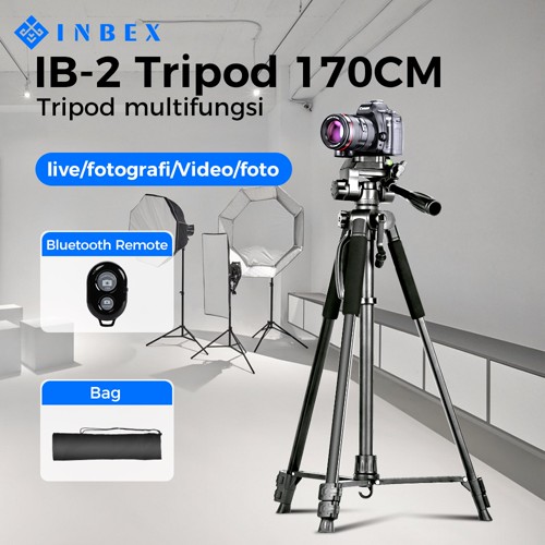 [k] INBEX IB-2R Tripod Kamera DSLR Photography Tripot 170CM 