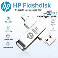HP Flashdisk 1TB/2TB 3 IN 1 for Android hp USB 3.0 Micro + T