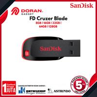 Flashdisk Sandisk CRUZER BLADE 8GB CZ50 Garansi Resmi