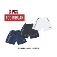 Promo 100 Ribu Dapat 3 Pcs Celana Olahraga Pendek Sport Pria