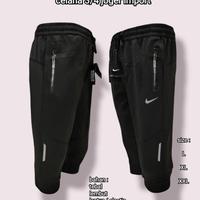 celana olahraga | celana joger running fitness aerobic 3/4 /