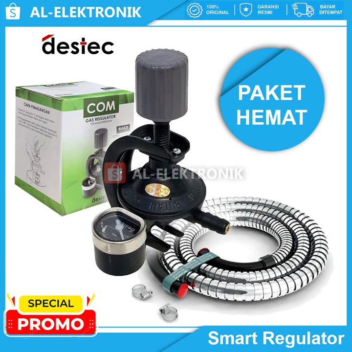 Destec Regulator Gas Regulator Kompor Gas / Selang Gas / Selang Regulator Kompor Gas Selang Regulator Gas