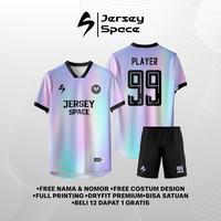 JS04 - Jersey Kaos Futsal Setelan Full Printing Bisa Satuan 