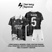 JS02 - Custom Kaos Futsal Jersey Futsal Setelan Full Printin