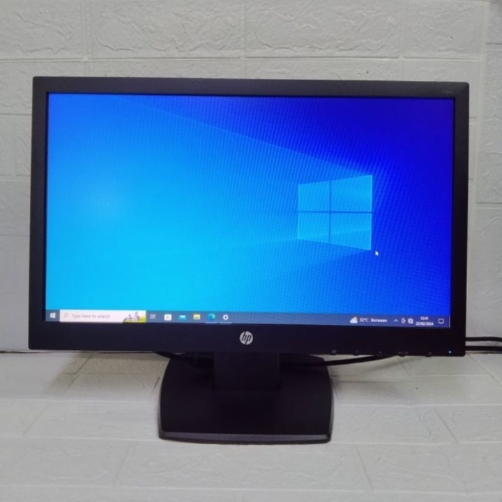 Monitor LED 19-20 Inch Hp/Dell/ViewSonic/Philips/Relion Wide Screen murah meriah bekualitas