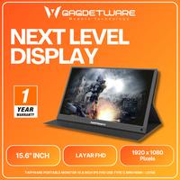 Taffware Portable Monitor FHD 15.6 Inch Touchscreen 1080p  6