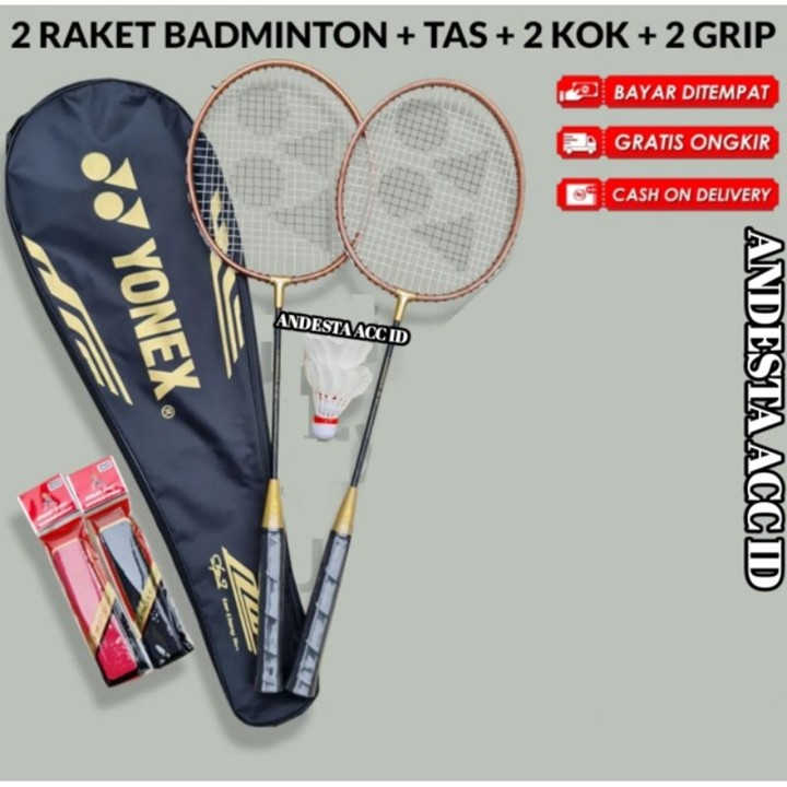 2 RAKET  CARBONEX 9 SP BULU TANGKIS ANAK - RAKET BADMINTON ANAK - RAKET PEMULA OLAHRAGA RAKET TERLARIS