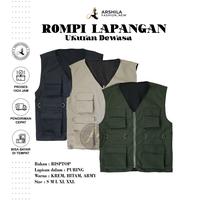 Rompi Lapangan CARGO Dewasa GUNUNG VEST Dewasa Empat saku RM