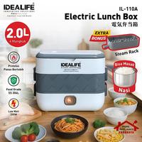 Idealife Lunch Box Electric IL-110A - Penghangat Makanan Ele
