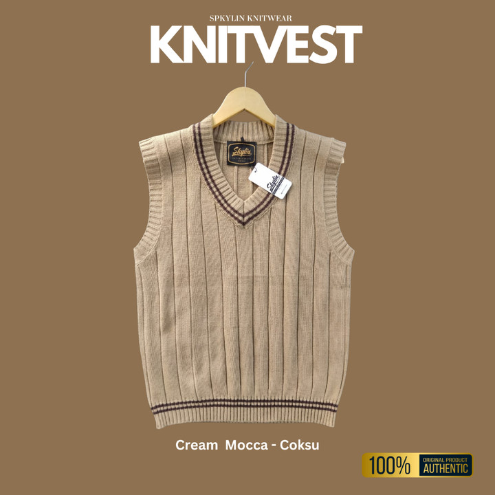 Vest Rajut Premium Pria & Wanita - SKYLIN Knitwear