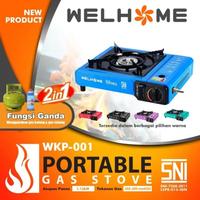 Kompor Portable Welhome WKP-001(2 in 1)