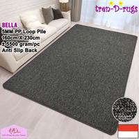 Tren-D-rugs Karpet polos alas duduk permadani ruang tamu bul