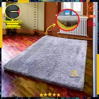 Karpet Isi Busa kuning Tebal Ruang Tamu Lembut Bahan Bulu Ra
