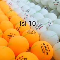 bola PingPong HUIESON 40+ ABS New Material ( isi 10)