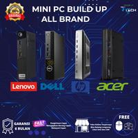 MINI PC / PC BUILD UP Core i3 / i5 / i7 ram 16 ssd 1tb Mulus