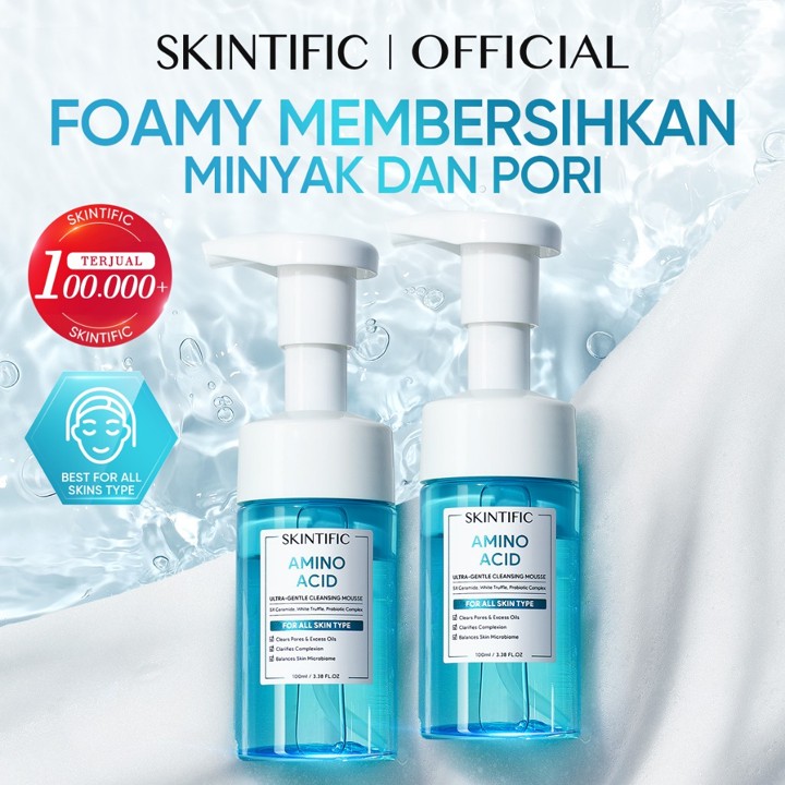 SKINTIFIC - Amino Acid Ultra Gentle Cleanser Mousse 100ml | 