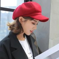 Topi Baret Topi Gurita Topi Pelukis Versi Korea Pria Wanita 