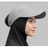 Topi Baseball Cap Bolong Wanita Korea Style Sporty Topi Golf
