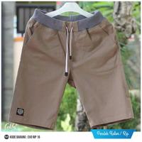 CELANA CHINO PENDEK PRIA PINGGANG KARET/CELANA RIP PRIA Cela