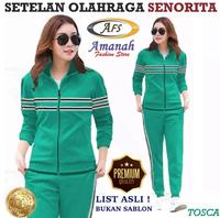 Setelan Olahraga Senorita Import Korea Terbaru Baby Terry de