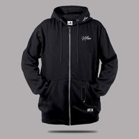 Vitlexs Jaket Hoodie Pria Wanita Ritsleting Bahan Fleece Teb