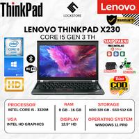 lenovo thinkpad x230 core i5 cuci gudang yu