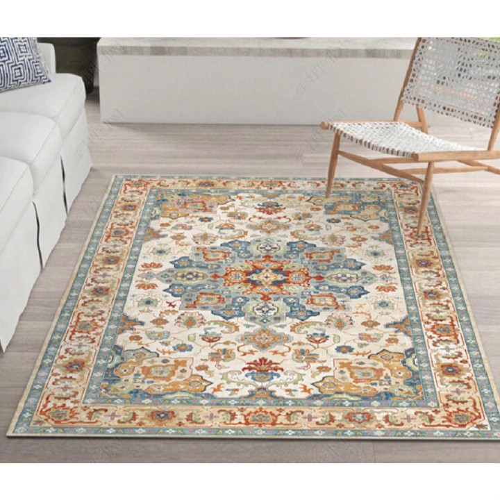 PGOODS - Karpet Lantai Karpet Ruang Tamu Karpet Eropa Karpet Motif Anti Slip 150x100