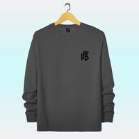 Ry Lifestyle - Kaos Lengan Panjang Rylt Logo Hitam Unisex | 