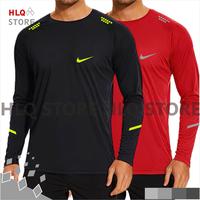Kaos Olahraga Lengan Panjang Pria Wanita Dry Fit Sport Drifi