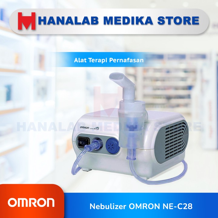 Nebulizer Omron NE-C28 /Alat Inhalasi / Nebulizer / Omron / 