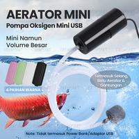 Aerator USB Mini Portable Air Pump AC Pompa Oksigen Mesin Ai