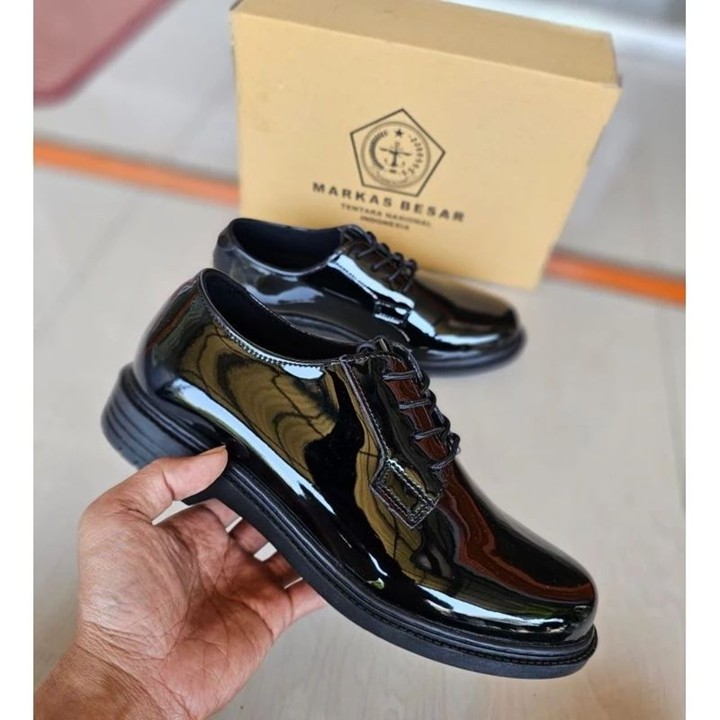 ORI BER GRANSI HARGA TERMURAH SEPATU PDH KULIT ASLI JATAH TNI ORIGINAL 2026 SESUAI FOTO  CEK ULASAN SUDAH TERBUKTI HARGA TERMURAH KUALITAS PEJABAT