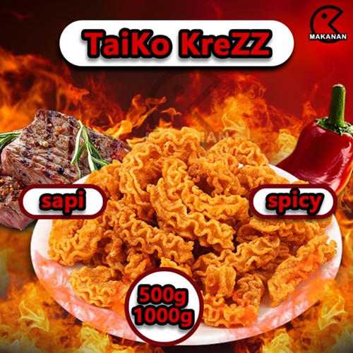 Cemilan Snack makanan Taiko Krezz Guripang 500g/1000g jajana