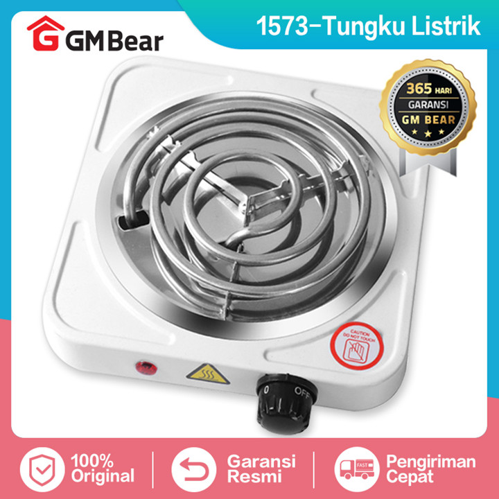 GM Bear Kompor Listrik 1 Tungku 1573 - Electric Stove Portable Kompor Listrik Mini