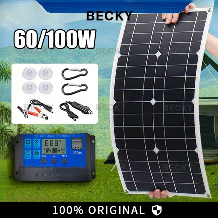BECKY 100W SOLAR PANEL PANEL SURYA PEMBANGKIT LISTRIK TENAGA SURYA 60W SOLAR PANEL PANEL SOLAR PANEL SURYA TENAGA MATAHARI WATERPROOF PAPAN SOLAR PANEL,Solar Photovoltaic Module,Panel Surya SOLAR PANEL SEL SURYA PANEL SURYA