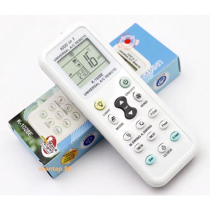 Remot Remote AC Multi Universal K-1028E untuk Semua Merek AC