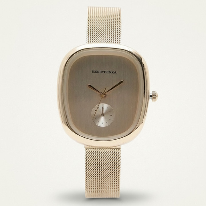 Berrybenka - Jam Tangan Rantai Wanita Sofia Cailey Square
