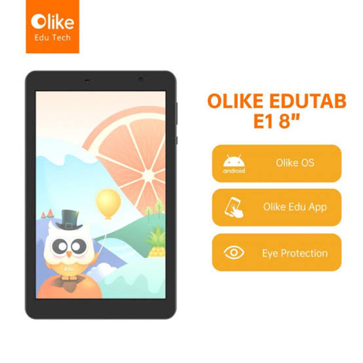 tablet murah olike Edutab E1 ram 3gb rom 32 jaringan 4g lte lcd fullset layar sentuh