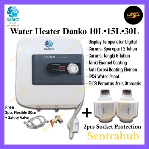 Water Heater Listrik 10L 15L 30L Danko Low Watt | Danko Electric Water Heater 10