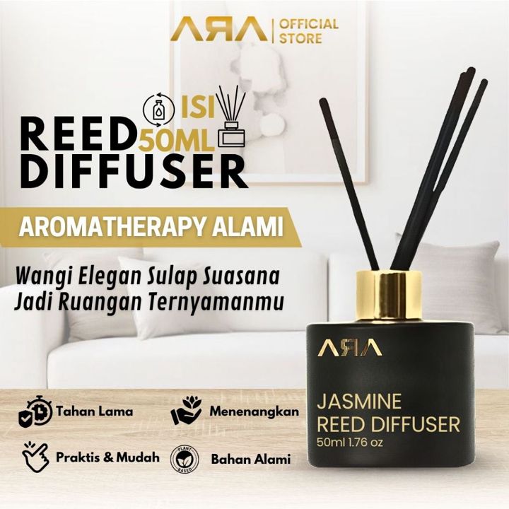 Rumah Wangi ARA Reed Diffuser Pengharum Pewangi Ruangan Kamar Aromatherapy